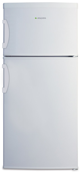 Aspes AD1202 Отдельностоящий 133л 40л A+ Белый холодильник с морозильной камерой
