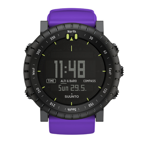 Suunto Core Violet Crush Черный, Фиолетовый спортивный наручный органайзер