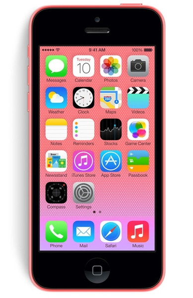 Apple iPhone 5c Одна SIM-карта 4G 16ГБ Розовый смартфон