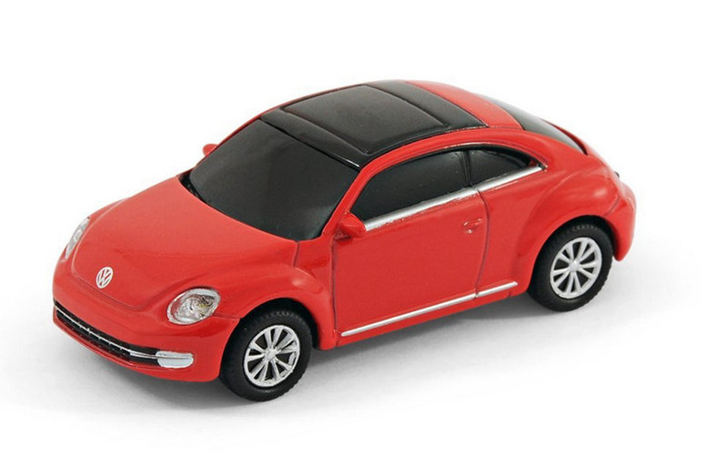 Autodrive VW Beetle 'New Shape' 8Gb 8GB USB 2.0 Typ A Rot USB-Stick