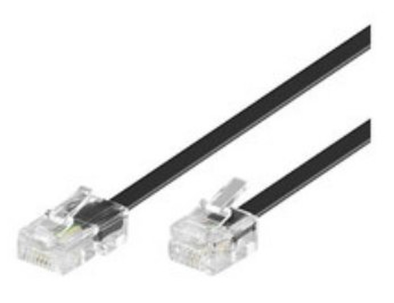Microconnect MPK456S 6м Черный телефонный кабель