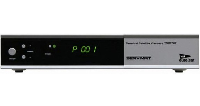 Servimat TSV5000 Satellite Silver TV set-top box