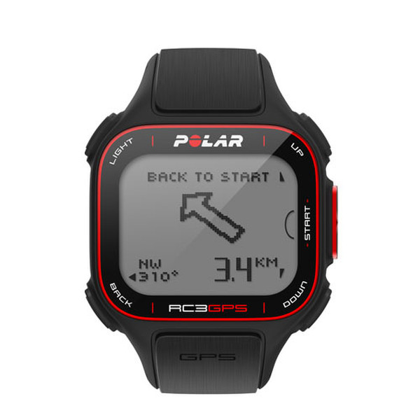 Polar RC3 GPS Black sport watch
