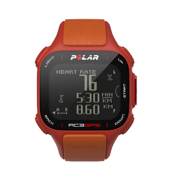 Polar RC3 GPS Orange sport watch