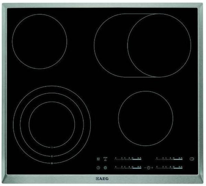 AEG HK365407XB built-in Electric hob Black hob