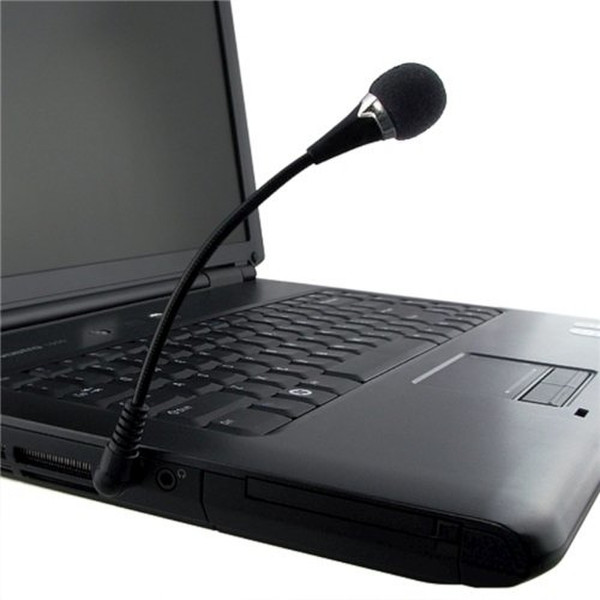 eForCity POTHVOIPMIC1 Notebook microphone Wired Black microphone