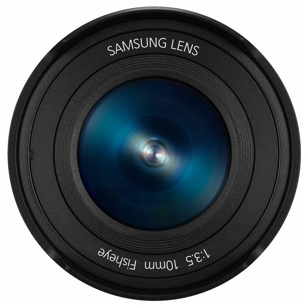 Samsung EX-F10ANW MILC/SLR Wide fish-eye lens Weiß Kameraobjektiv