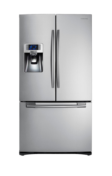 Samsung RFG23UERS freestanding 520L A+ Stainless steel side-by-side refrigerator