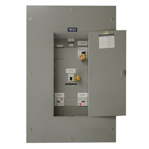 Tripp Lite 3-Breaker Parallel Tie Cabinet with Maintenance Bypass Switch (for SU80KX 3-Phase UPS)