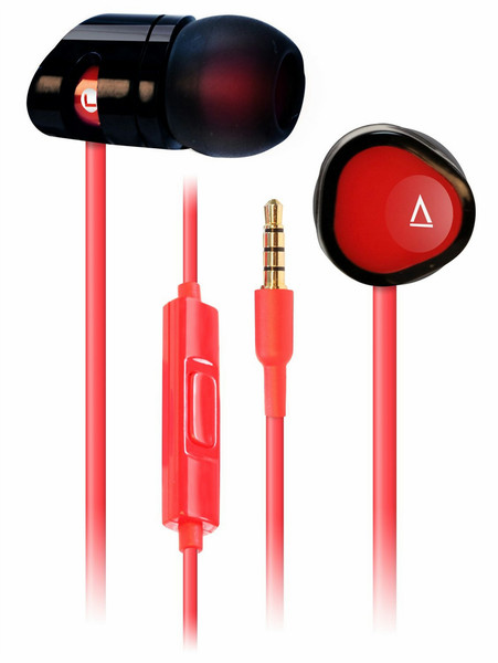 Creative Labs MA-205 In-ear Binaural Black,Red