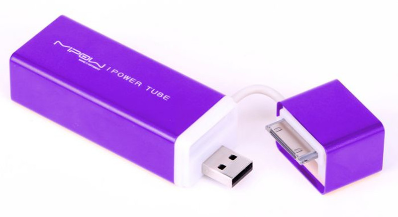 MiPow Power Tube 3000 Lithium Polymer (LiPo) 3000mAh Purple