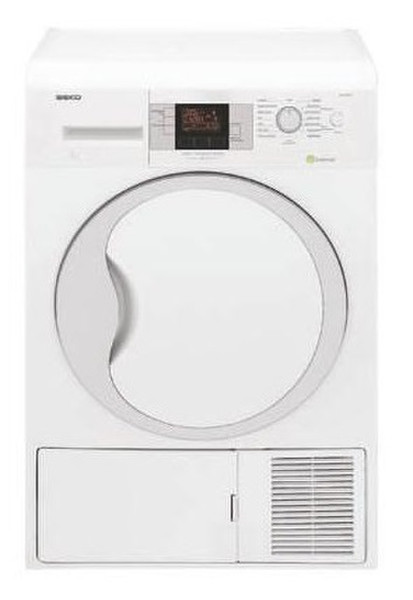 Beko DPU8390X Отдельностоящий Фронтальная загрузка 8кг A-60% Белый сушилка для белья