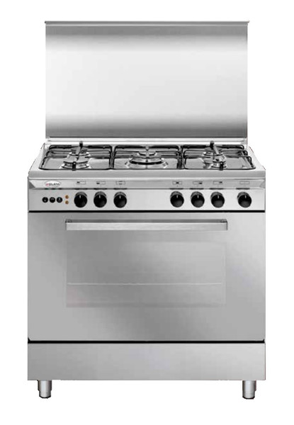 Glem U85GIF3 Freestanding Gas hob A Stainless steel cooker