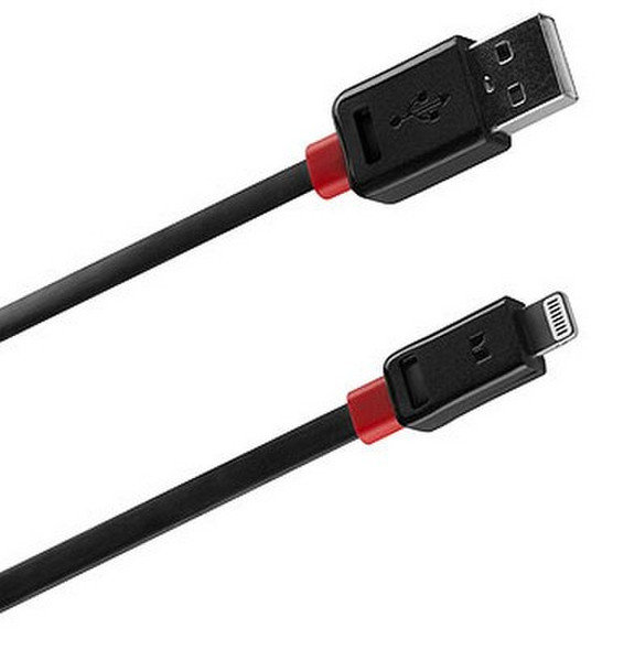 Monster Cable Mobile iCable Lightning - USB USB A Lightning Черный
