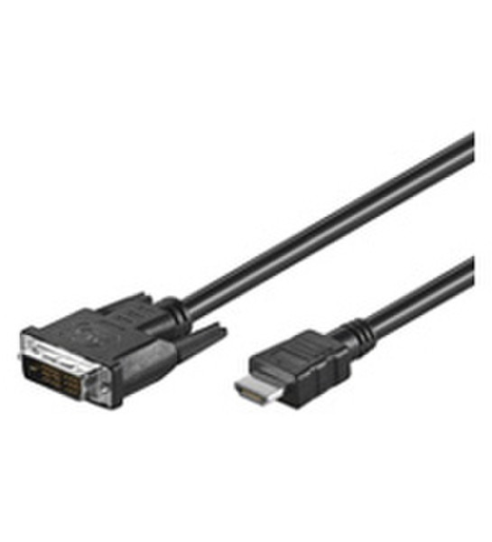 Wentronic MMK 630-200 2.0m (HDMI-DVI) 2м HDMI DVI-D Черный