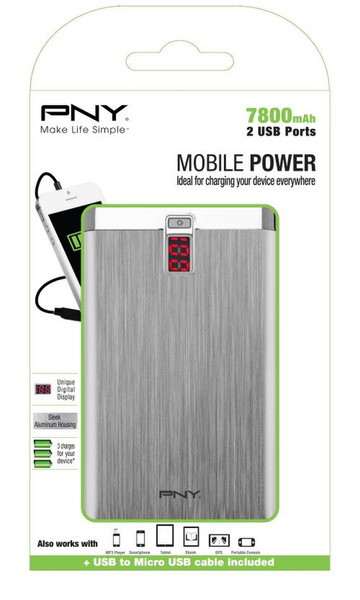 PNY PowerPack Digital 7800 Lithium-Ion 7800mAh Wiederaufladbare Batterie