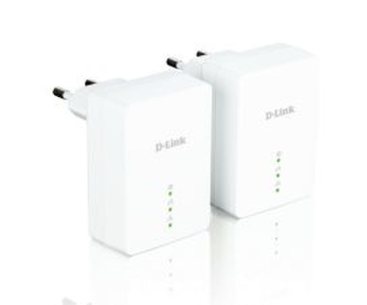 D-Link GO-PLK-200 200Mbit/s Ethernet LAN Wi-Fi White PowerLine network adapter