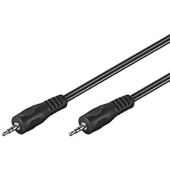 Wentronic AVK 119-500 5.0m 5м 3.5mm 3.5mm Черный аудио кабель