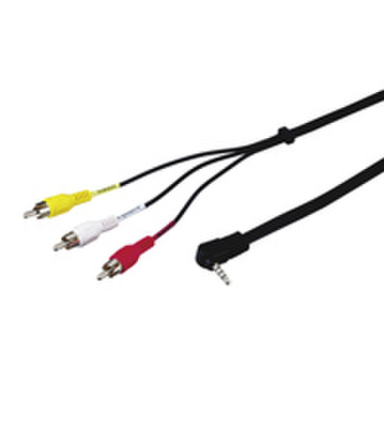 Wentronic AVK 199-150 1.5m 1.5m 3.5mm 3 x RCA Audio-Kabel