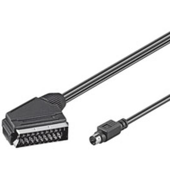 Wentronic AVK 402-300 3.0m 3м SCART (21-pin) S-Video (4-pin)