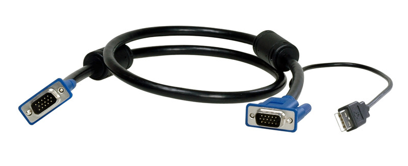 ConnectPRO SPA-06U 1.82m Schwarz Tastatur/Video/Maus (KVM)-Kabel