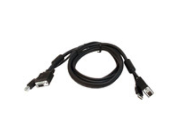 ConnectPRO SPU-06 1.8m Schwarz Tastatur/Video/Maus (KVM)-Kabel