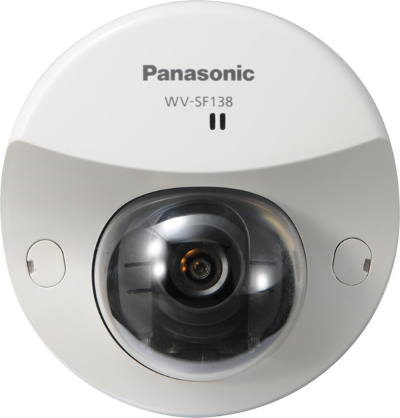 Panasonic WV-SF138 IP security camera Для помещений Dome Белый