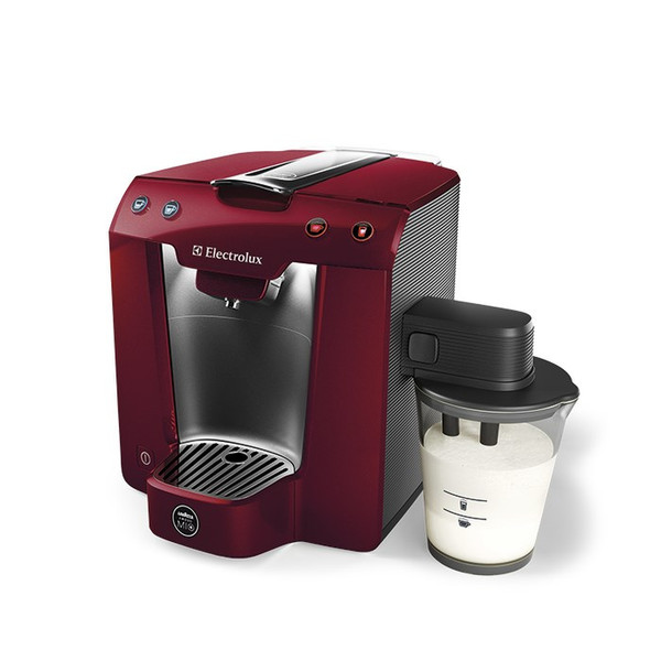 Electrolux ELM5400MR Pod coffee machine 1L Red coffee maker