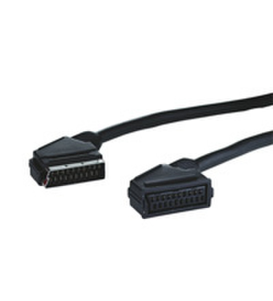 Wentronic AVK 166-300 3.0m 3м SCART (21-pin) SCART (21-pin) Черный SCART кабель