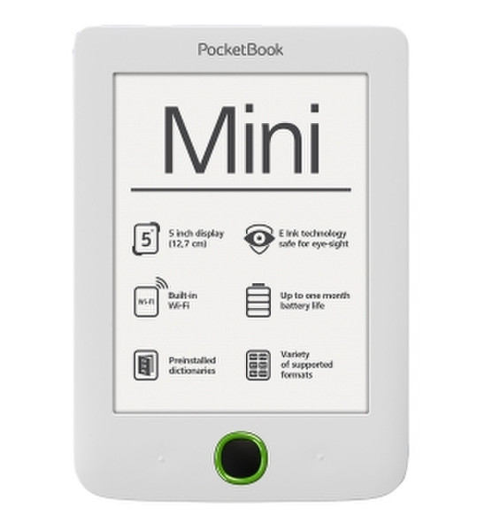 Pocketbook Mini 5" 4GB White e-book reader