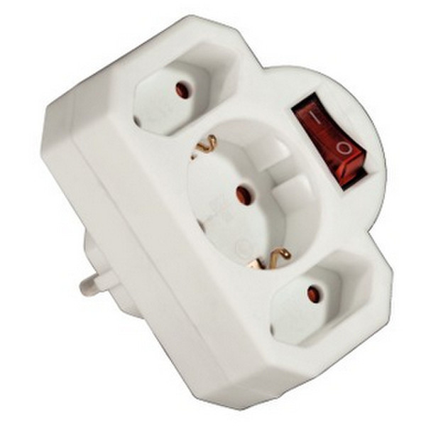 Hama 111906 White socket-outlet