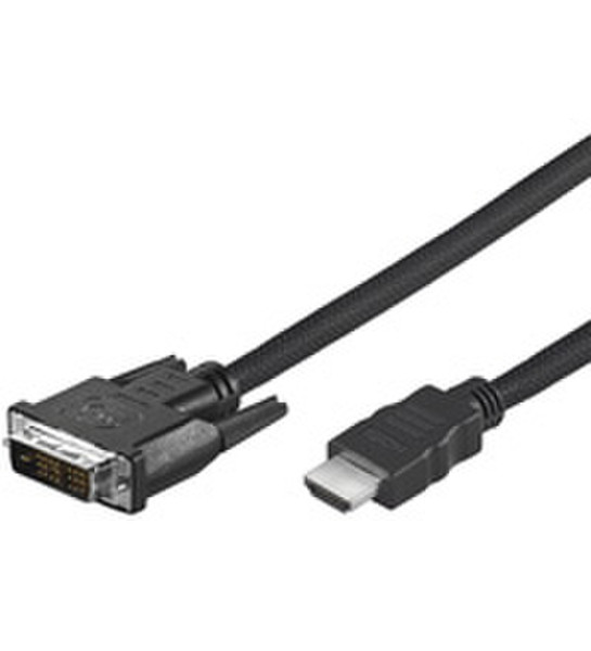 Wentronic MMK 635-500 N 5.0m (HDMI-DVI) 5m HDMI DVI-D