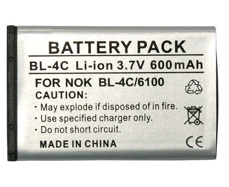 Ksix B2350BA650L Lithium-Ion 600mAh 3.7V rechargeable battery