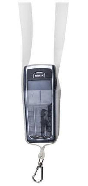 Ksix BXNSHOLD Mobile phone Transparent,White strap