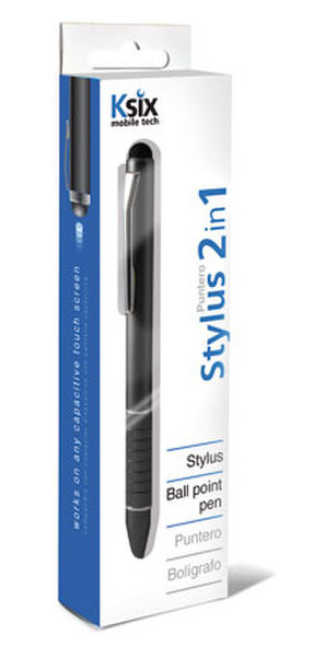 Ksix BXSTYLUS31 Black stylus pen