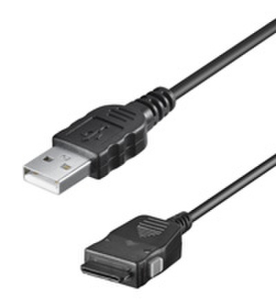 Wentronic DAT f/ SAM D500/D600/E340/E350/E730 Black mobile phone cable