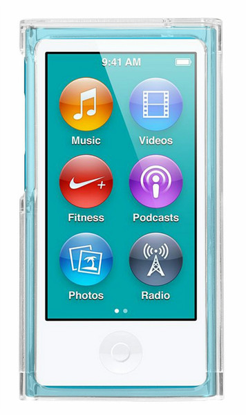 trendz TZIN7CL Cover Transparent MP3/MP4 player case