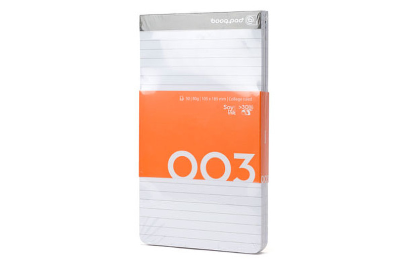 Booq NPM3-003 50sheets White writing notebook