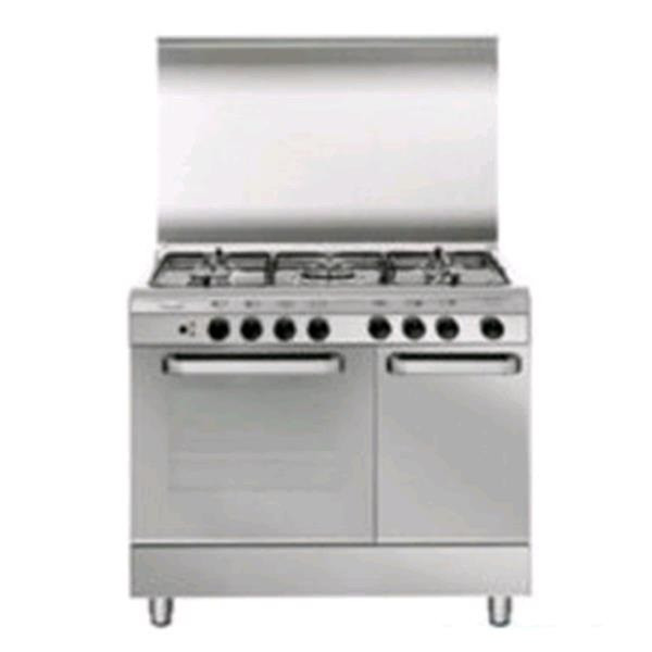 Glem UR96NI3 Freestanding Gas hob A Stainless steel cooker