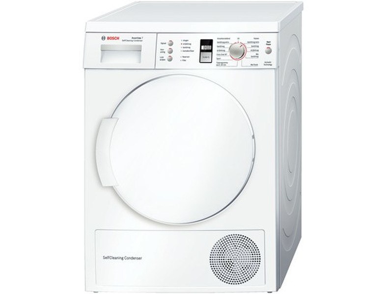 Bosch WTW84363NL freestanding Front-load 7kg A++ White tumble dryer