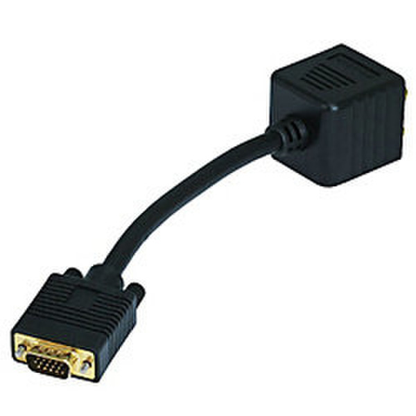 Monoprice 2679 Cable splitter Black cable splitter/combiner