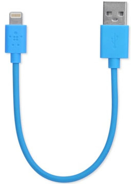 Apple HB556ZM/A 0.15m USB A Blue mobile phone cable