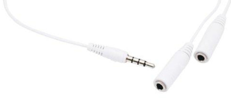 Monoprice 7116 Cable splitter Weiß Kabelspalter oder -kombinator
