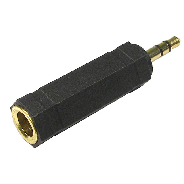 Monoprice 7135 3.5mm 6.35mm Schwarz Kabelschnittstellen-/adapter