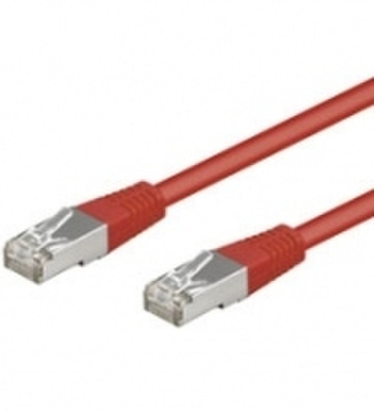 Wentronic CAT 5-3000 FTP Red 30m 30m Red networking cable