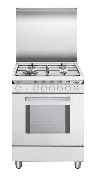 Glem U66BXF3 Freestanding Gas hob A White cooker