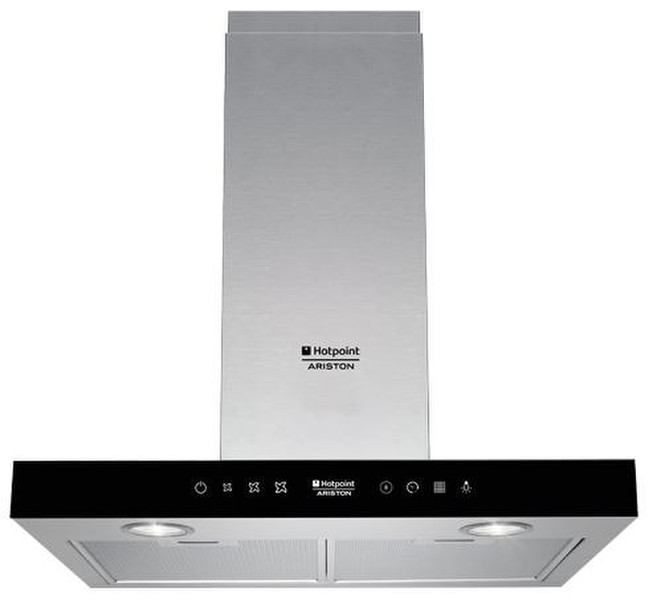 Hotpoint HLB 6.7 AT X/HA Wall-mounted 644m³/h Stainless steel cooker hood