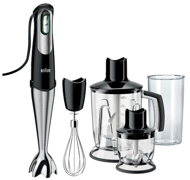 Braun MQ745 Aperitive Immersion blender 0.5L 750W Black,Stainless steel blender