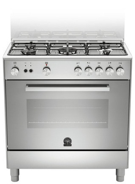 Bertazzoni La Germania TU8 5C 61 D X T Отдельностоящий Gas hob Нержавеющая сталь кухонная плита