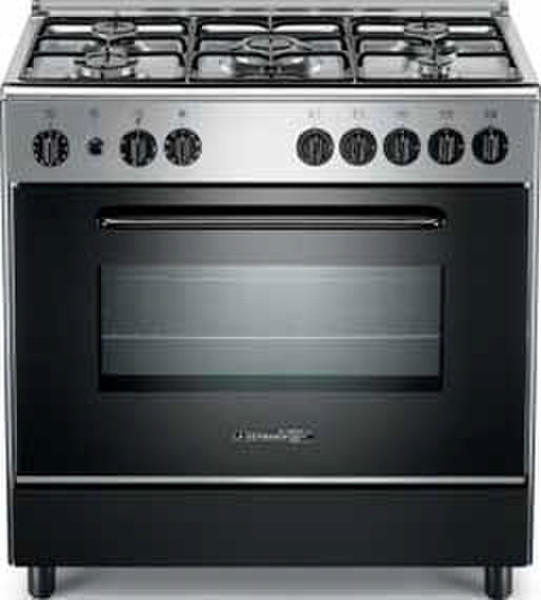 Bertazzoni La Germania S85 C 61 X T Отдельностоящий Gas hob Нержавеющая сталь кухонная плита